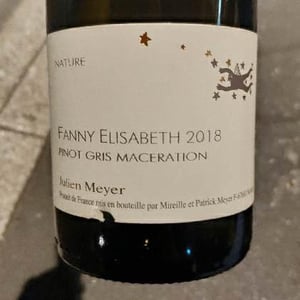 Domaine Julien Meyer - Patrick Meyer - Fanny Elisabeth - Pinot Gris macération