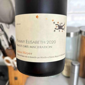 Fanny Elisabeth - Pinot Gris macération - Domaine Julien Meyer - Patrick Meyer 
