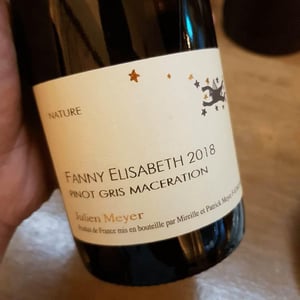 Domaine Julien Meyer - Patrick Meyer - Fanny Elisabeth - Pinot Gris macération