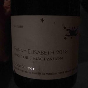 Domaine Julien Meyer - Patrick Meyer - Fanny Elisabeth - Pinot Gris macération