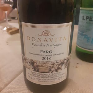Faro 2018 - Azienda Agricola Bonavita - Giovanni Scarfone 