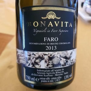 Faro (old label) - Azienda Agricola Bonavita - Giovanni Scarfone 