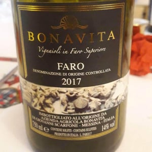 Faro (old label) - Azienda Agricola Bonavita - Giovanni Scarfone 