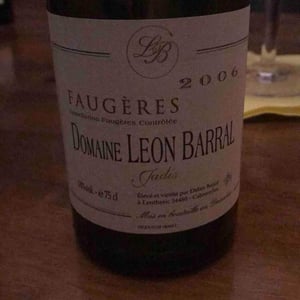 Domaine Léon Barral - Didier Barral - Faugères "Tradition"