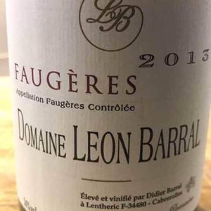 Domaine Léon Barral - Didier Barral - Faugères "Tradition"