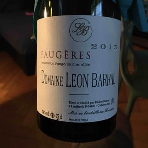 Domaine Léon Barral - Didier Barral - Faugères "Tradition"