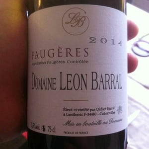Domaine Léon Barral - Didier Barral - Faugères "Tradition"
