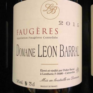 Domaine Léon Barral - Didier Barral - Faugères "Tradition"