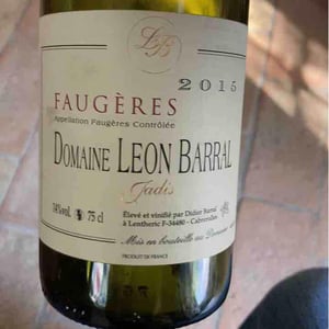 Domaine Léon Barral - Didier Barral - Faugères "Tradition"