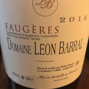 Domaine Léon Barral - Didier Barral - Faugères "Tradition"