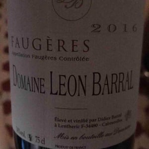 Domaine Léon Barral - Didier Barral - Faugères "Tradition"