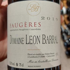 Faugères "Tradition" - Domaine Léon Barral - didier-barral