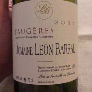 Domaine Léon Barral - Didier Barral - Faugères "Tradition"