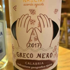 Greco Nero - Azienda Agricola Nasciri - Domenico -2017