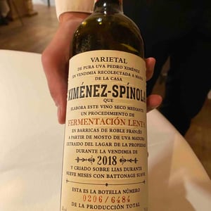 Fermantacion lenta - Ximenez Spinola - pedro-ximenez -2018