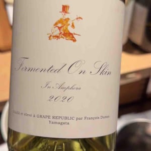 "Fermented On Skin In Amphora" (X Francois Dumas) - Grape Republic Inc. - Haruyuki Yano 