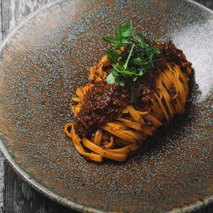 Fettuccine Al Ragu Di Manzo - Osteria Della Bottega - 636289