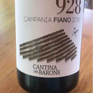 Fiano d'Avellino Dop Particella 928 - Cantina del Barone - Luigi Sarno 