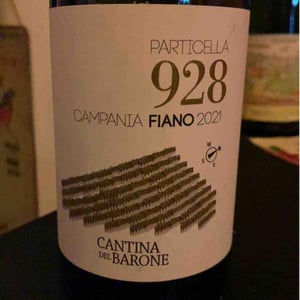 Fiano d'Avellino Dop Particella 928 - Cantina del Barone - Luigi Sarno 