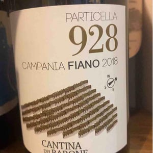 Fiano d'Avellino Dop Particella 928 - Cantina del Barone - Luigi Sarno 