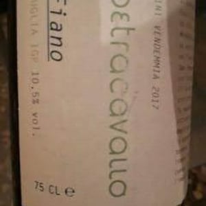 Fiano - Vini Petracavallo - Vito D'Onghia 