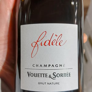 Fidèle - Brut Nature - Vouette & Sorbée - heloise-et-bertrand-gautherot