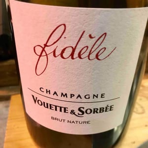 Fidèle - Brut Nature - Vouette & Sorbée - Héloïse et Bertrand Gautherot 