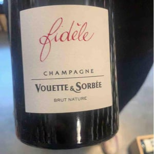 Fidèle - Brut Nature - Vouette & Sorbée - Héloïse et Bertrand Gautherot 