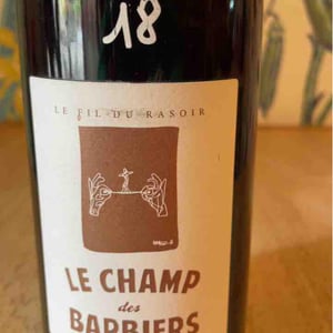 Fil du rasoir - Le Champ Des Barbiers - christine-stephane-gros -2018