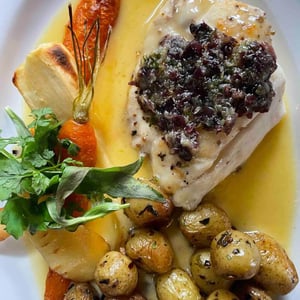 Filet De Bar Sauvage De Nos Côtes Beurre Blanc Tartare D’Algues De St-Lunaire - La Corniche - 576760