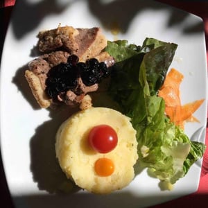 Filet de canard aux myrtilles - La Tonnelle à Vins