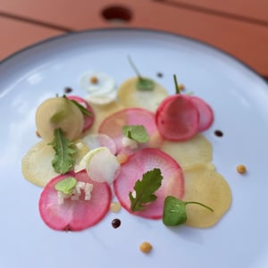 Fines Feuilles De Légumes Racine De Nos Maraîchers, Comme Un Carpaccio - Ar Men Du - 607011