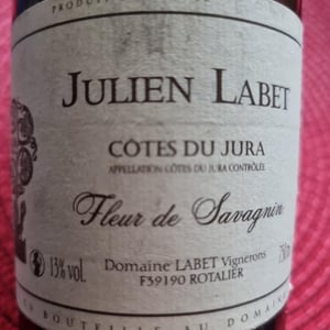 Les Parcelles Rares - Fleur de Savagnin - Domaine Labet - Julien, Charline & Romain Labet 
