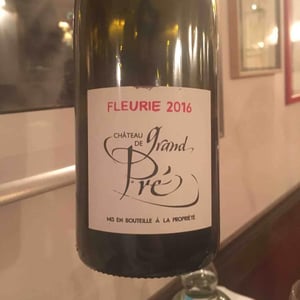 Fleurie - Château de Grand Pré - Claude, Romain & Christine Zordan 