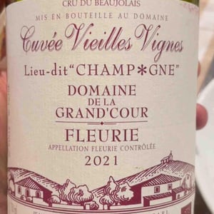 Fleurie - Domaine de la Grand'Cour - Jean-Louis Dutraive 