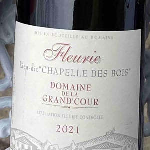 Fleurie "Chapelle Des Bois" - Domaine de la Grand'Cour - Jean-Louis Dutraive 