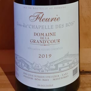 Fleurie "Chapelle Des Bois" - Domaine de la Grand'Cour - jean-louis-dutraive