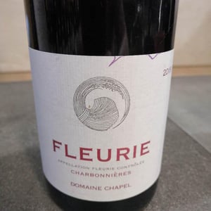 Fleurie "Charbonnières" - Domaine Chapel - david-chapel-michele-smith-chapel -2019