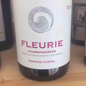 Fleurie "Charbonnières" - Domaine Chapel - David Chapel & Michele Smith-Chapel -2019