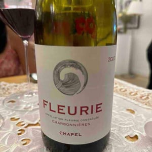 Fleurie "Charbonnières" - Domaine Chapel - David Chapel & Michele Smith-Chapel -2019