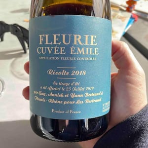 Fleurie Cuvée Émile - Les Bertrand - guy-annick-yann-bertrand