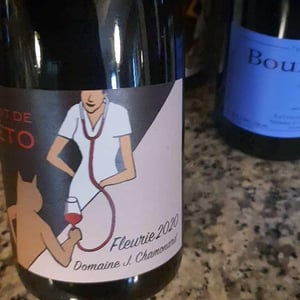Fleurie Droit de véto - Domaine Chamonard - Jean-Claude, Jeanne & Geneviève Chanudet 