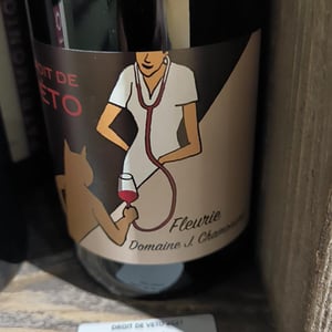 Fleurie Droit de véto - Domaine Chamonard - jean-claude-jeanne-genevieve-chanudet