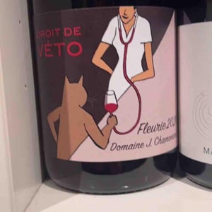 Fleurie Droit de véto - Domaine Chamonard - Jean-Claude, Jeanne & Geneviève Chanudet 