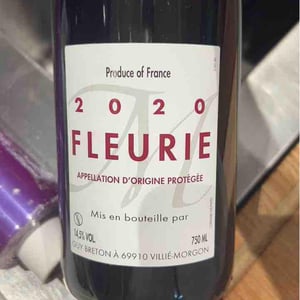 Fleurie - Domaine Guy Breton - P'tit Max - guy-breton
