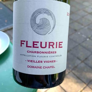 Fleurie "Charbonnières" - Domaine Chapel - david-chapel-michele-smith-chapel -2019