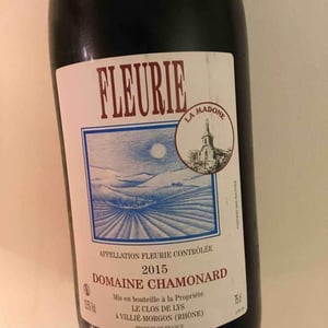 Domaine Chamonard - Jean-Claude, Jeanne & Geneviève Chanudet - Fleurie La Madone