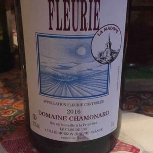 Fleurie La Madone - Domaine Chamonard - jean-claude-jeanne-genevieve-chanudet