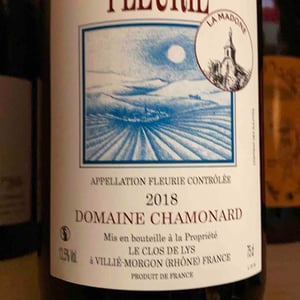 Fleurie La Madone - Domaine Chamonard - jean-claude-jeanne-genevieve-chanudet