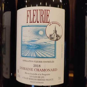 Fleurie La Madone - Domaine Chamonard - jean-claude-jeanne-genevieve-chanudet